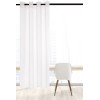 Firana z kółkami STELLA CHIC 140x270 off white